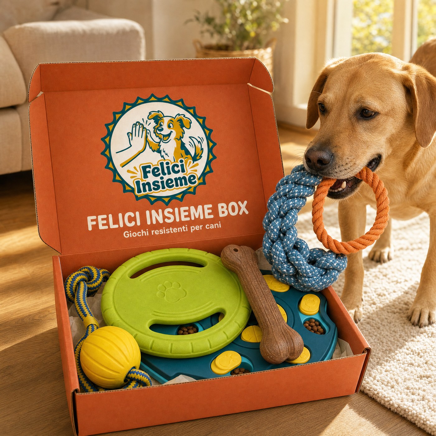 Felici Insieme BOX chiusa, versione petrolio