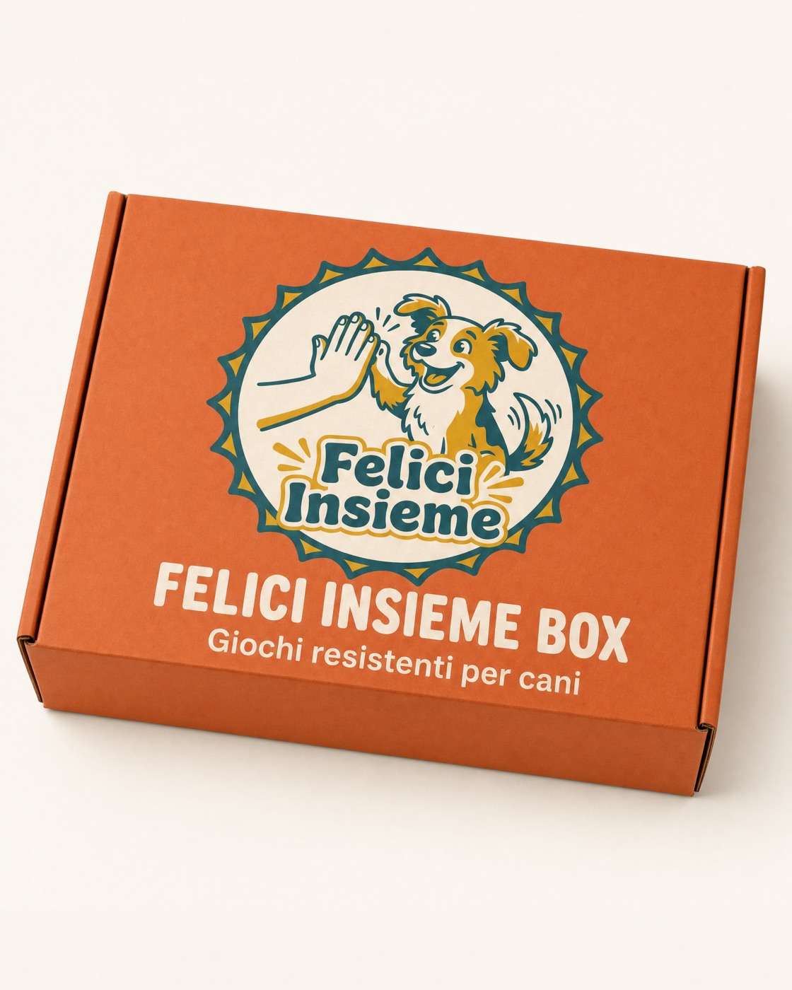 Felici Insieme BOX chiusa, versione terracotta