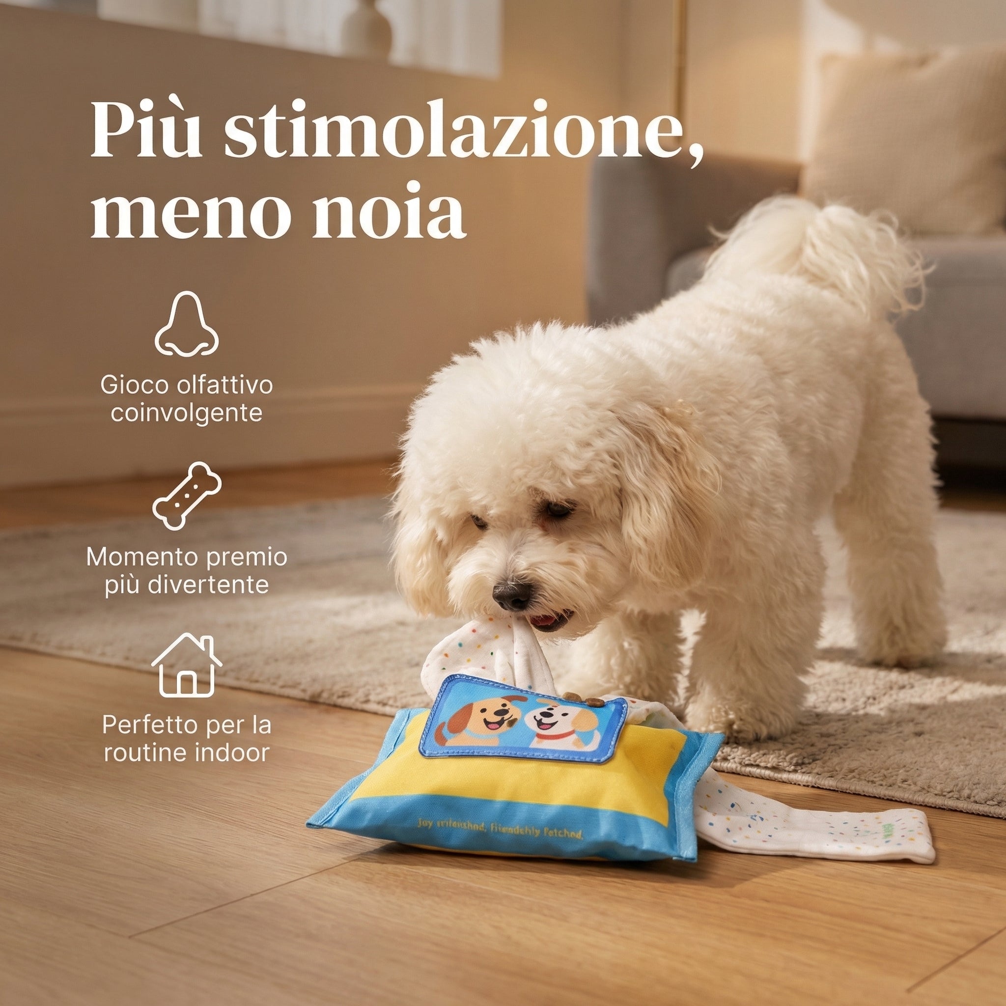 FiutaSnack - Più stimolazione meno noia benefici