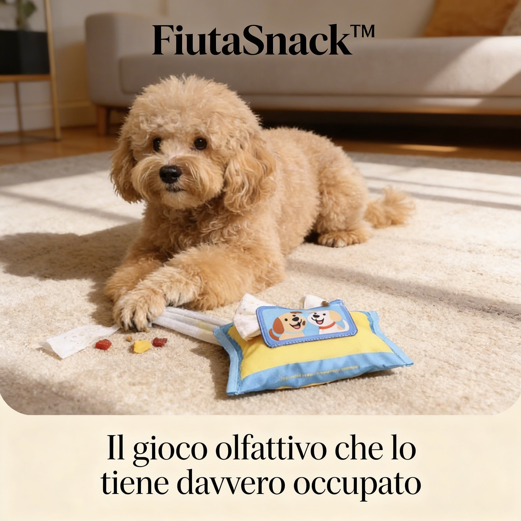 FiutaSnack - Il gioco olfattivo che lo tiene davvero occupato