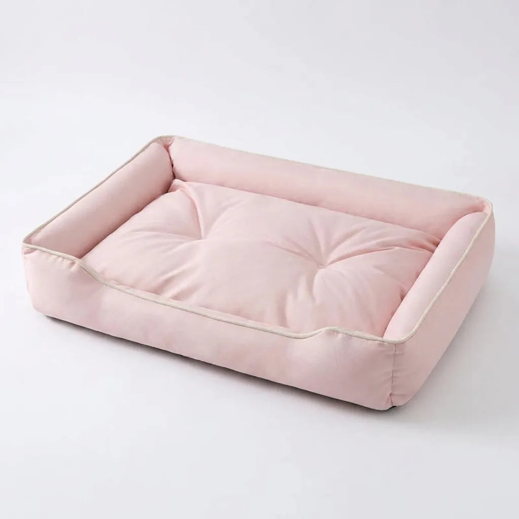 Divano cuccia rosa per cani grandi, comfort invernale