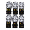 Set da 6 calze antiscivolo per cani con grip in silicone su doppio lato