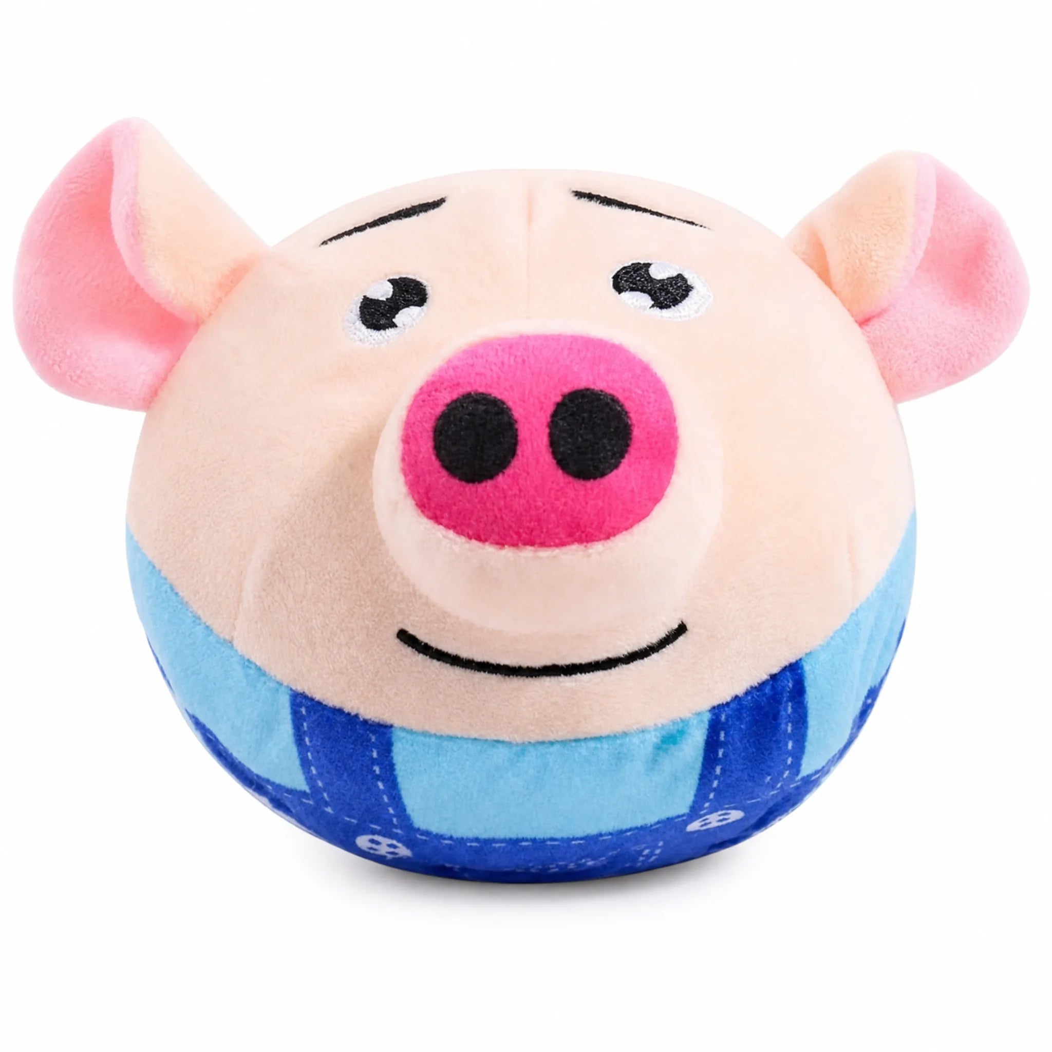 Palla cane peluche USB saltellante, foto studio