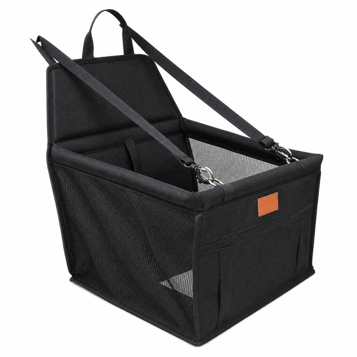 Seggiolino auto cane Nero hero studio