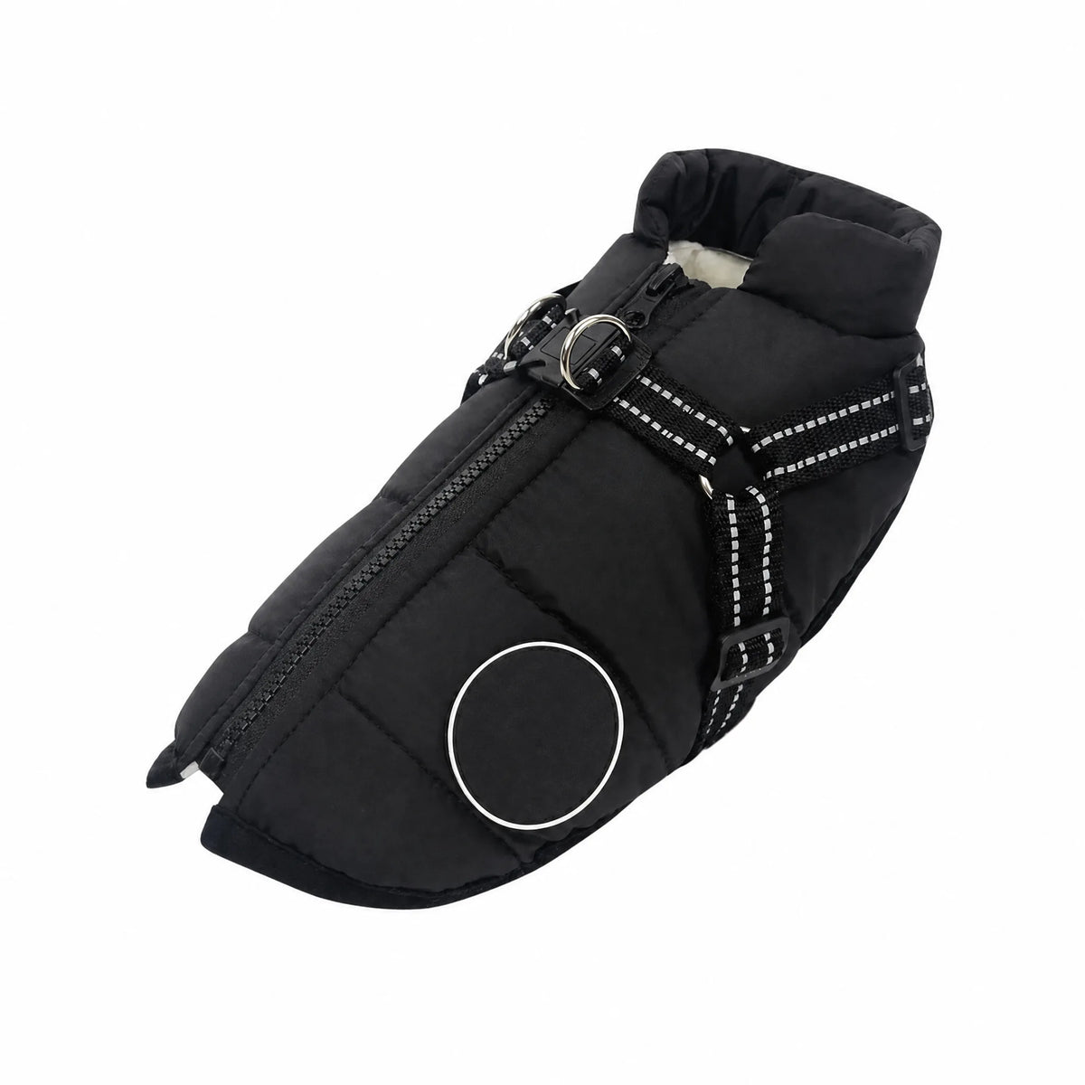 Gilet impermeabile per cani con pettorina - hero studio