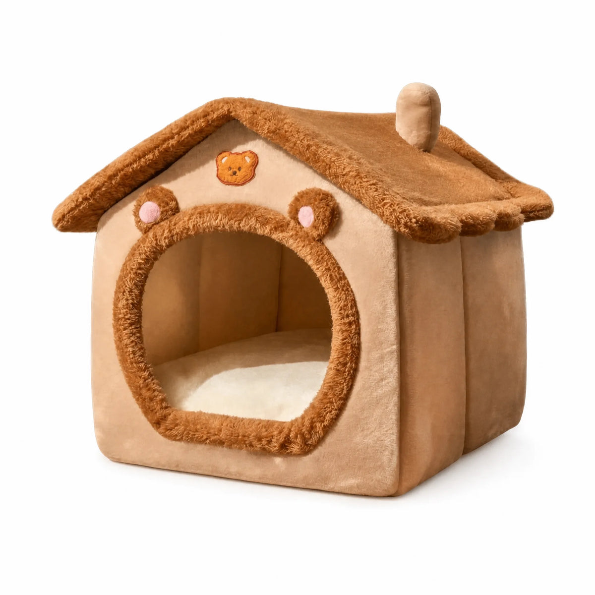 Cuccia cane lavabile pieghevole grotta orso - hero studio