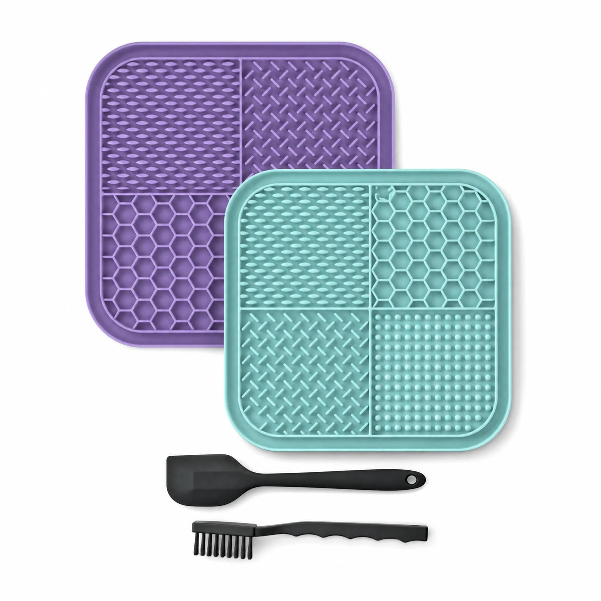 Tappetino da leccare per cani silicone sfondo bianco