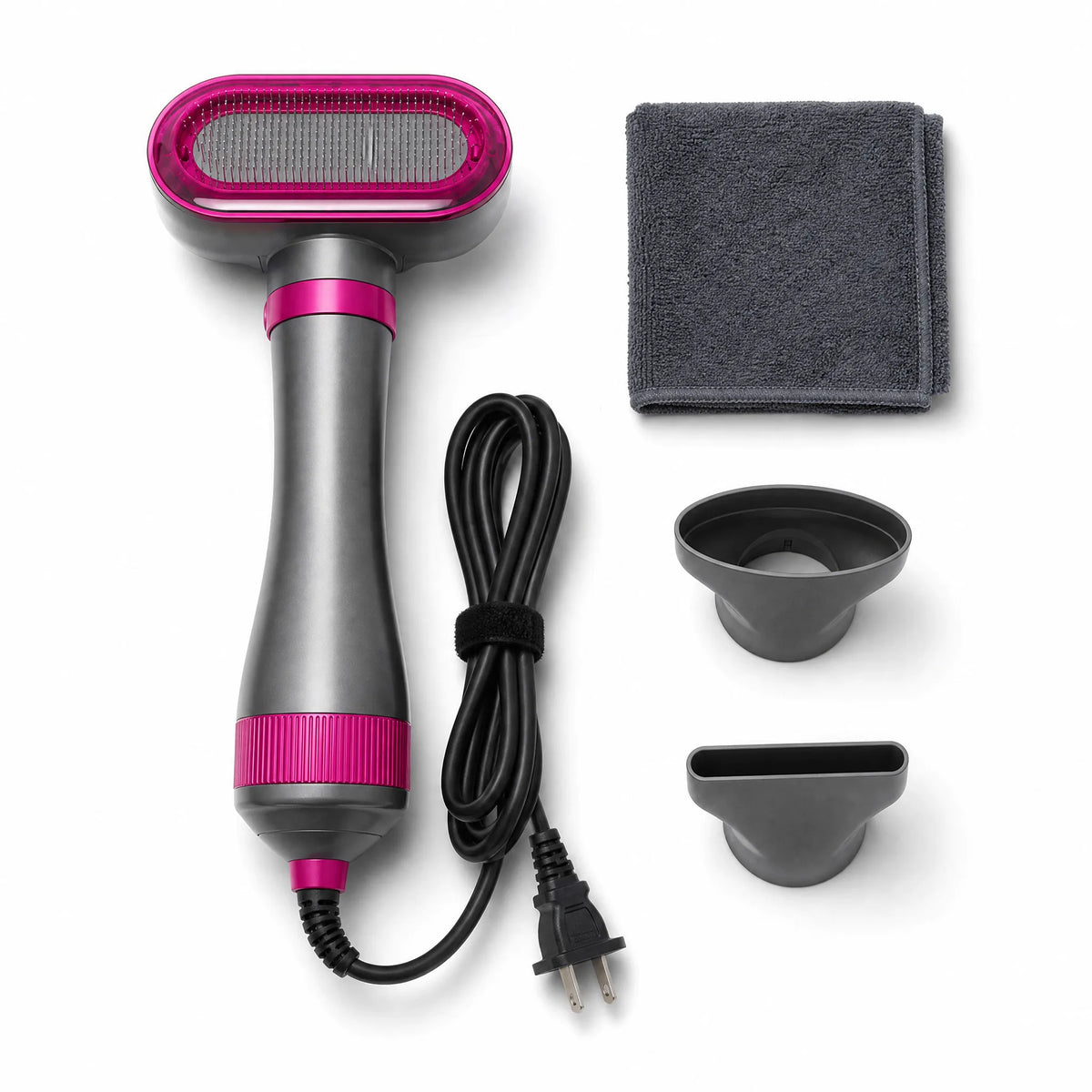 Kit phon per cani 4in1 con ugelli e asciugamani