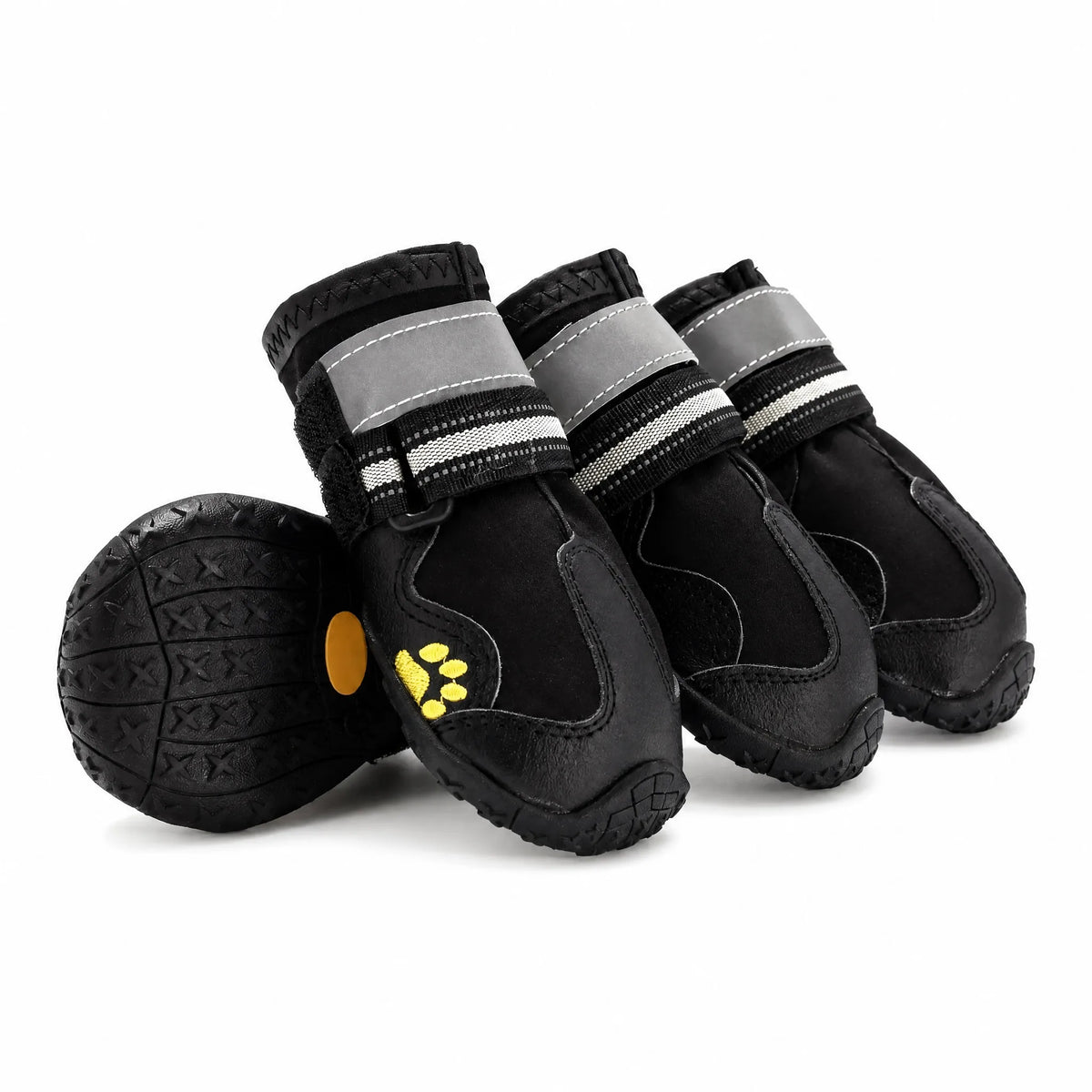 Scarpe cane impermeabili antiscivolo set da 4 studio