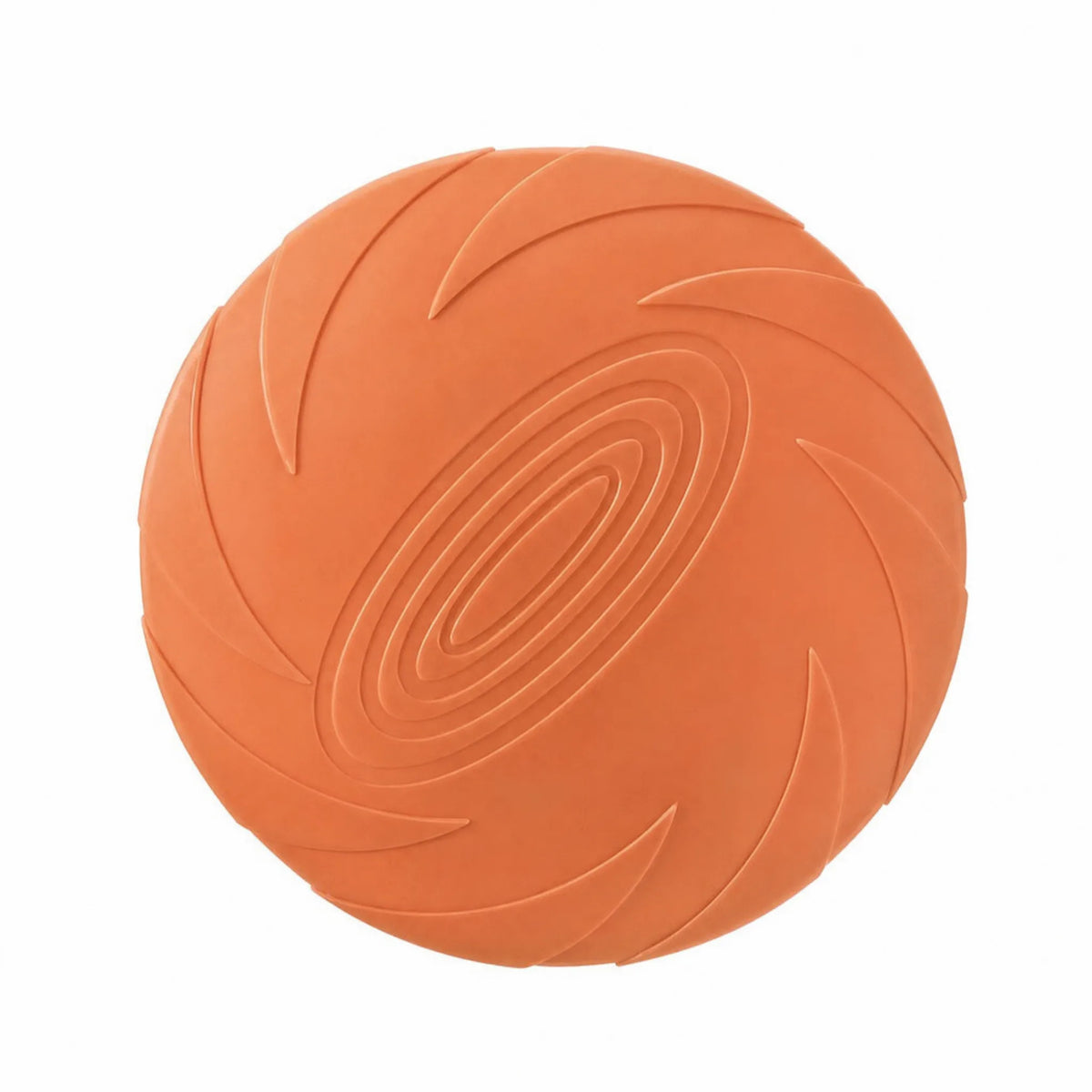 Frisbee per cani in silicone, foto studio