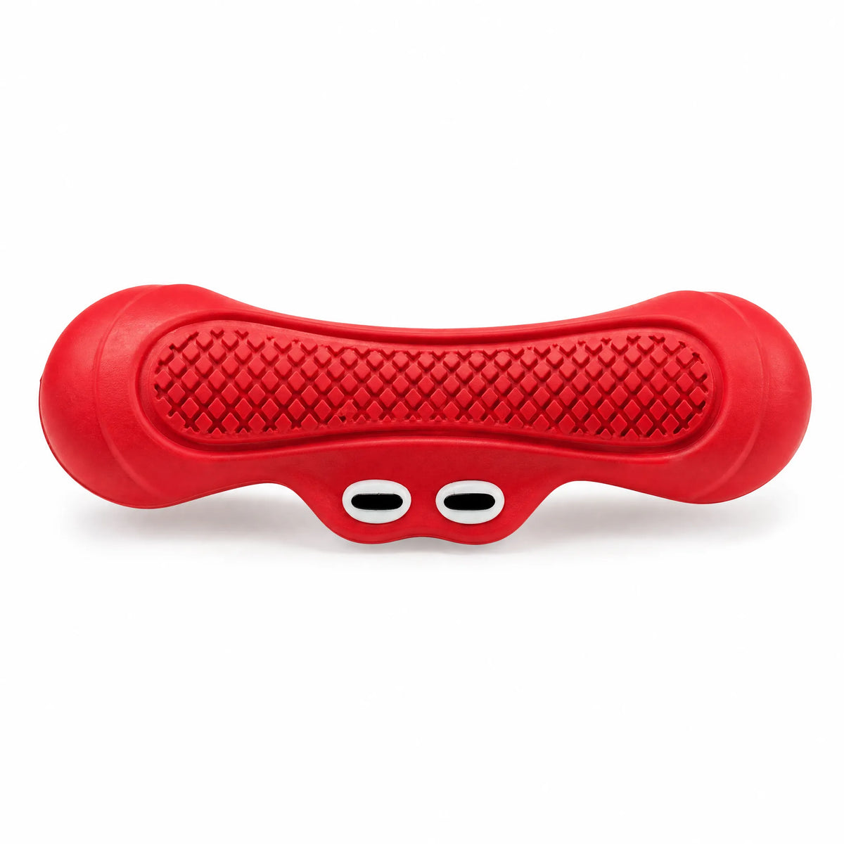 Gioco per cani indistruttibile a forma di coccodrillo in gomma rossa ultra resistente