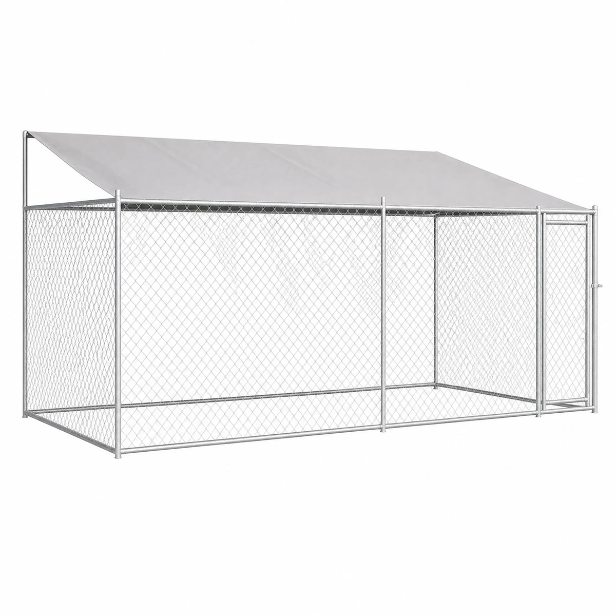 Box recinto cani esterno 4x2m vista studio
