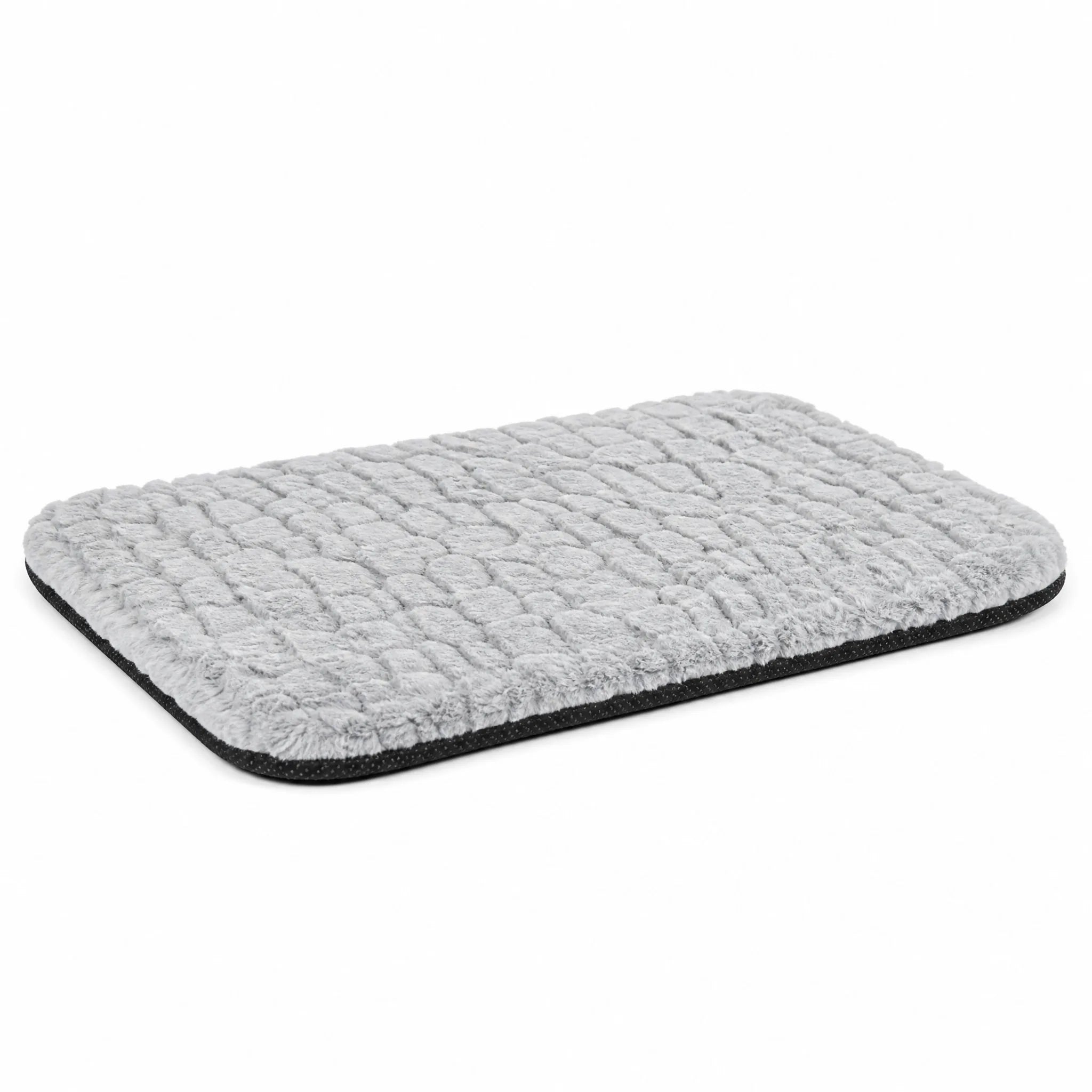 Cuccia riscaldata per cani autoriscaldante grigio — hero studio