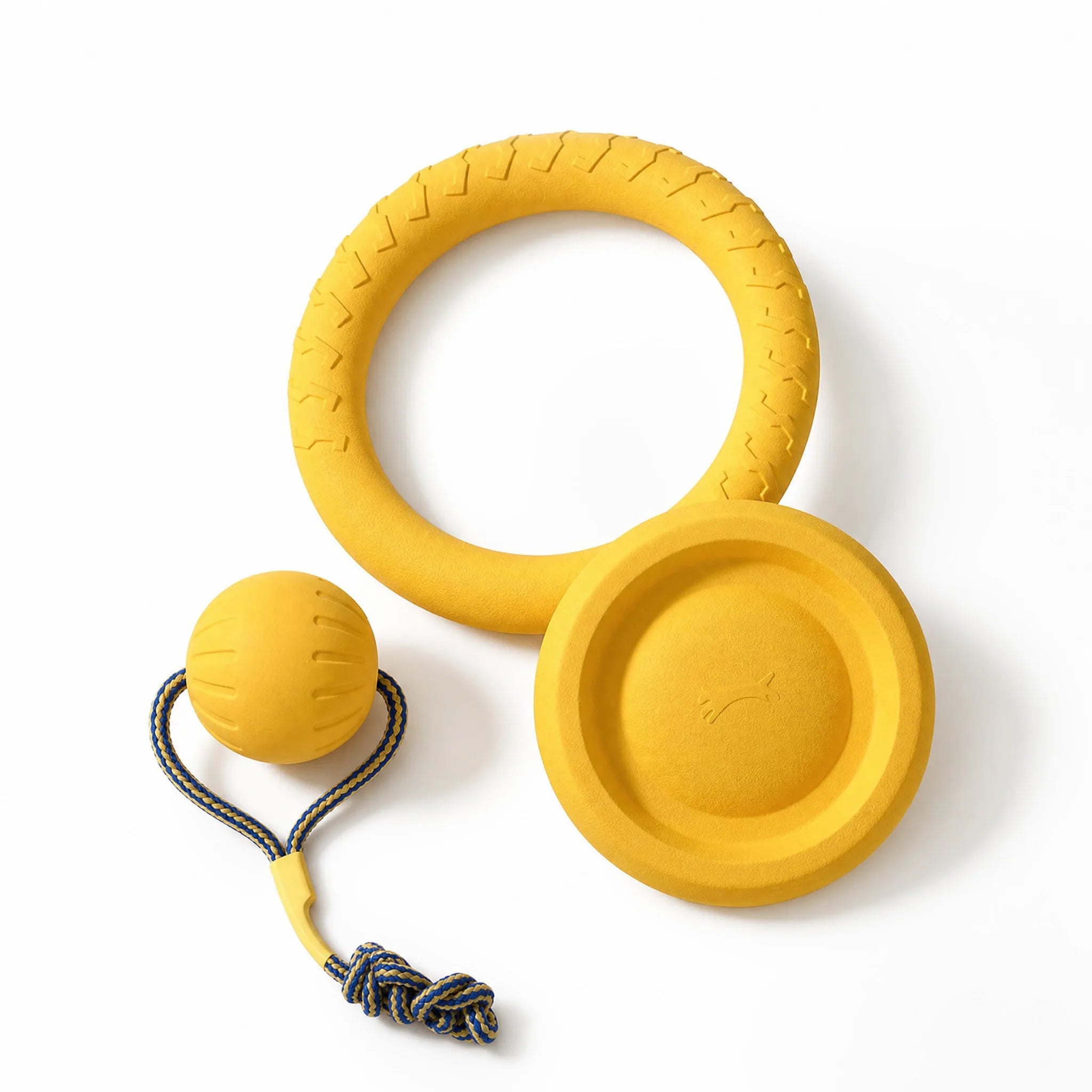 Set giochi per cani EVA frisbee palla corda - hero studio
