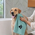 Asciugamano microfibra per cani - asciugatura dopo il bagno