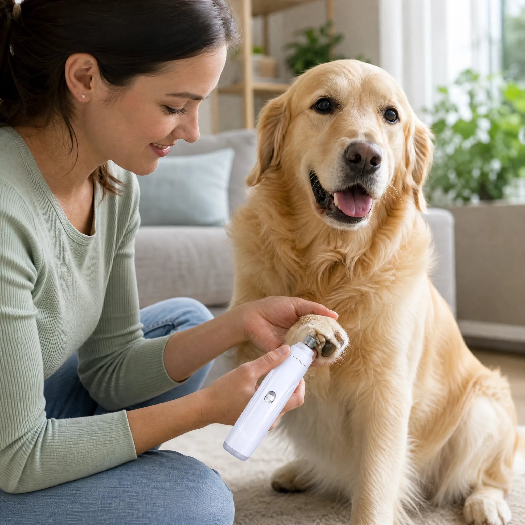 Lima unghie cane USB toelettatura a casa