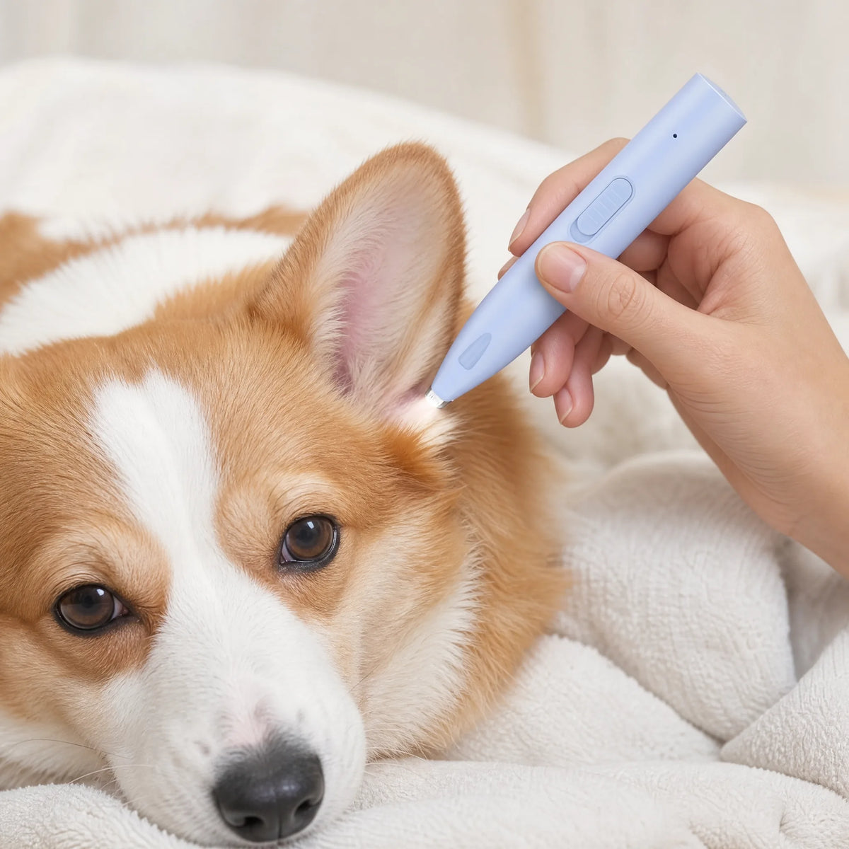 Trimmer mini per orecchie cane uso delicato