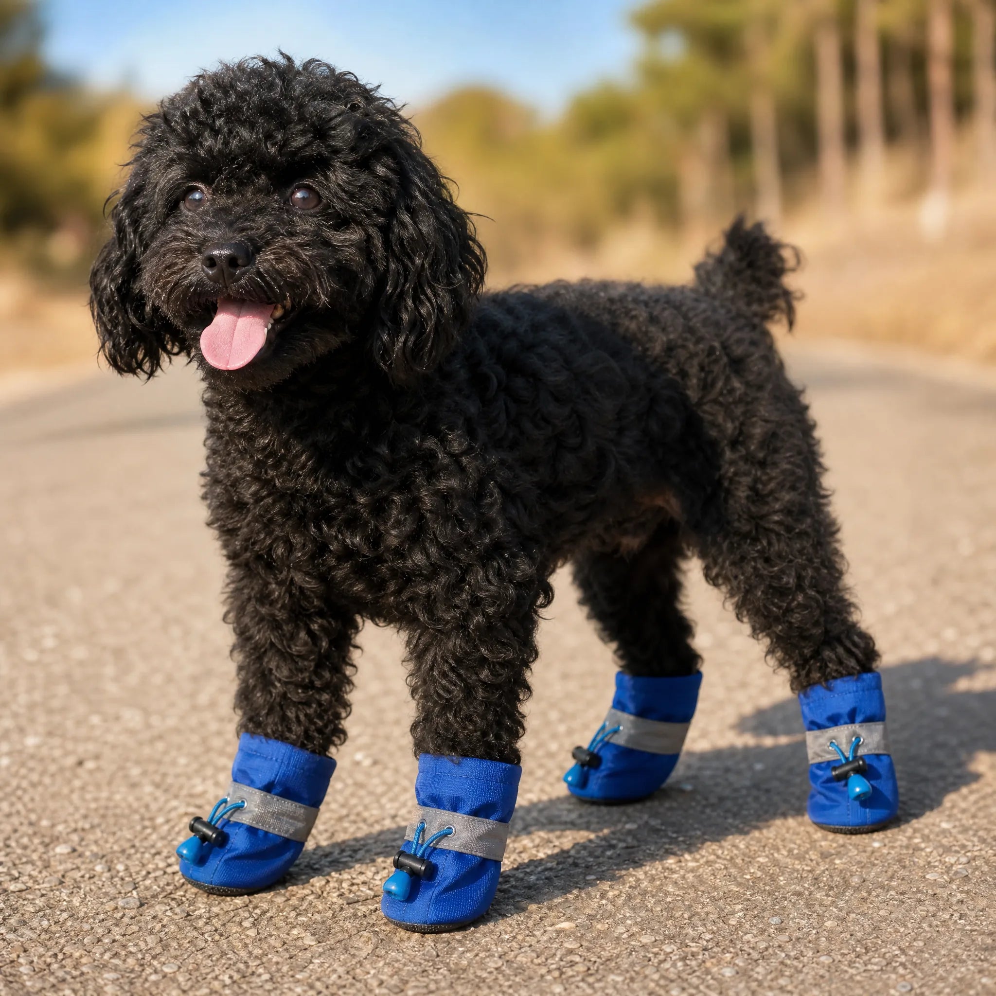 Scarpe per cani - protezione zampe dall'asfalto caldo in estate