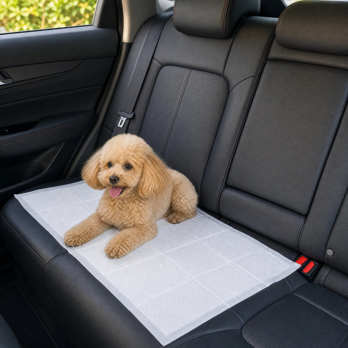 Tappetino igienico monouso per cani in auto