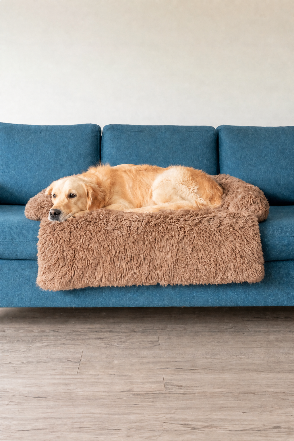 Felici Insieme - Copridivano per Cani, Tortora, Jumbo