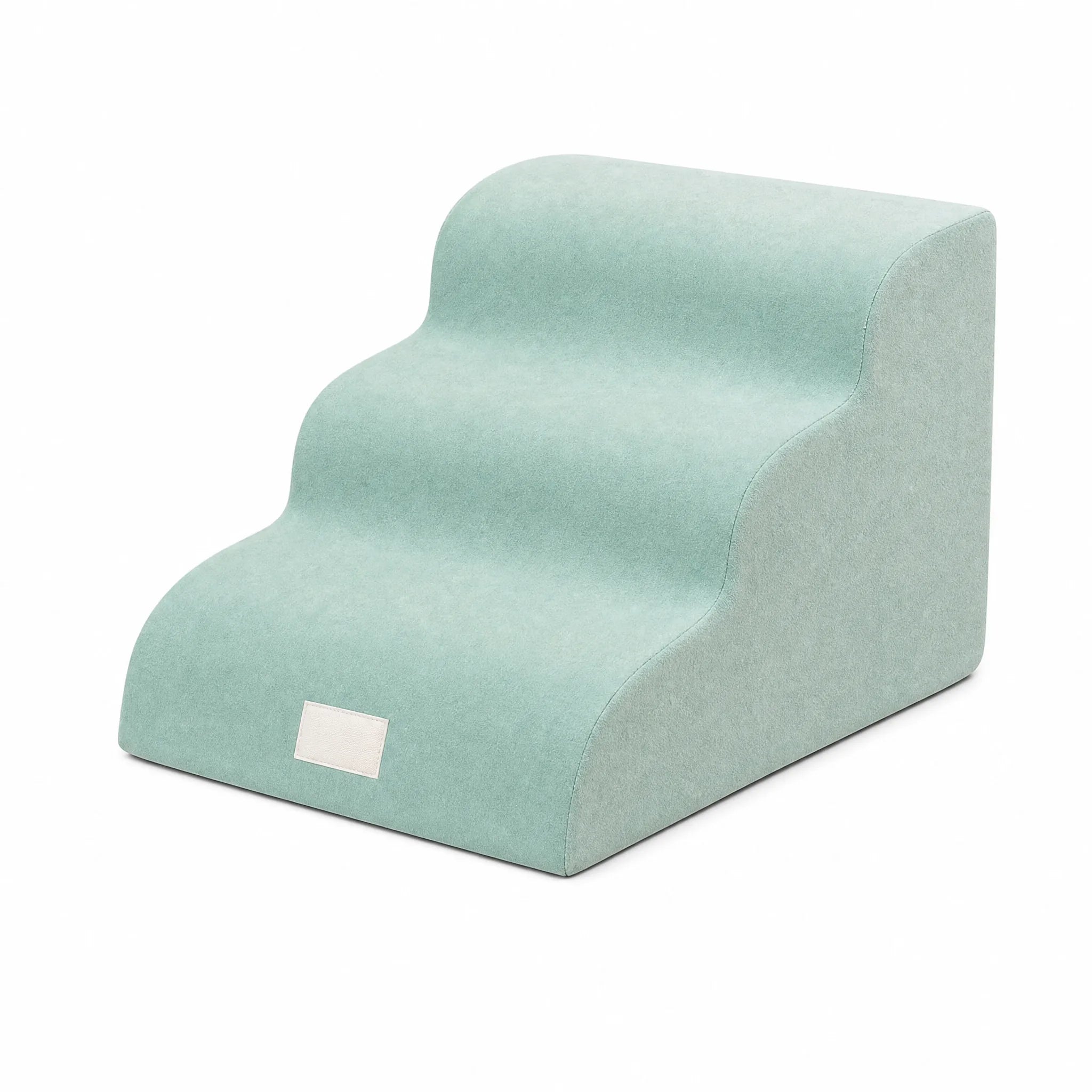 Rampa per cani divano memory foam Acqua 3 gradini (40×57×36 cm)