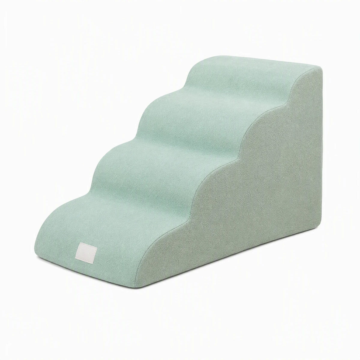 Rampa per cani divano memory foam Acqua 4 gradini (40×71×46 cm)
