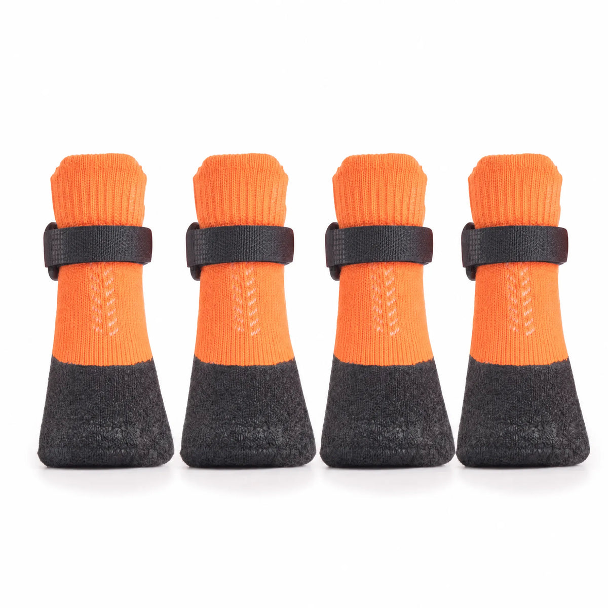 Calzini cane antiscivolo soft arancione set da 4