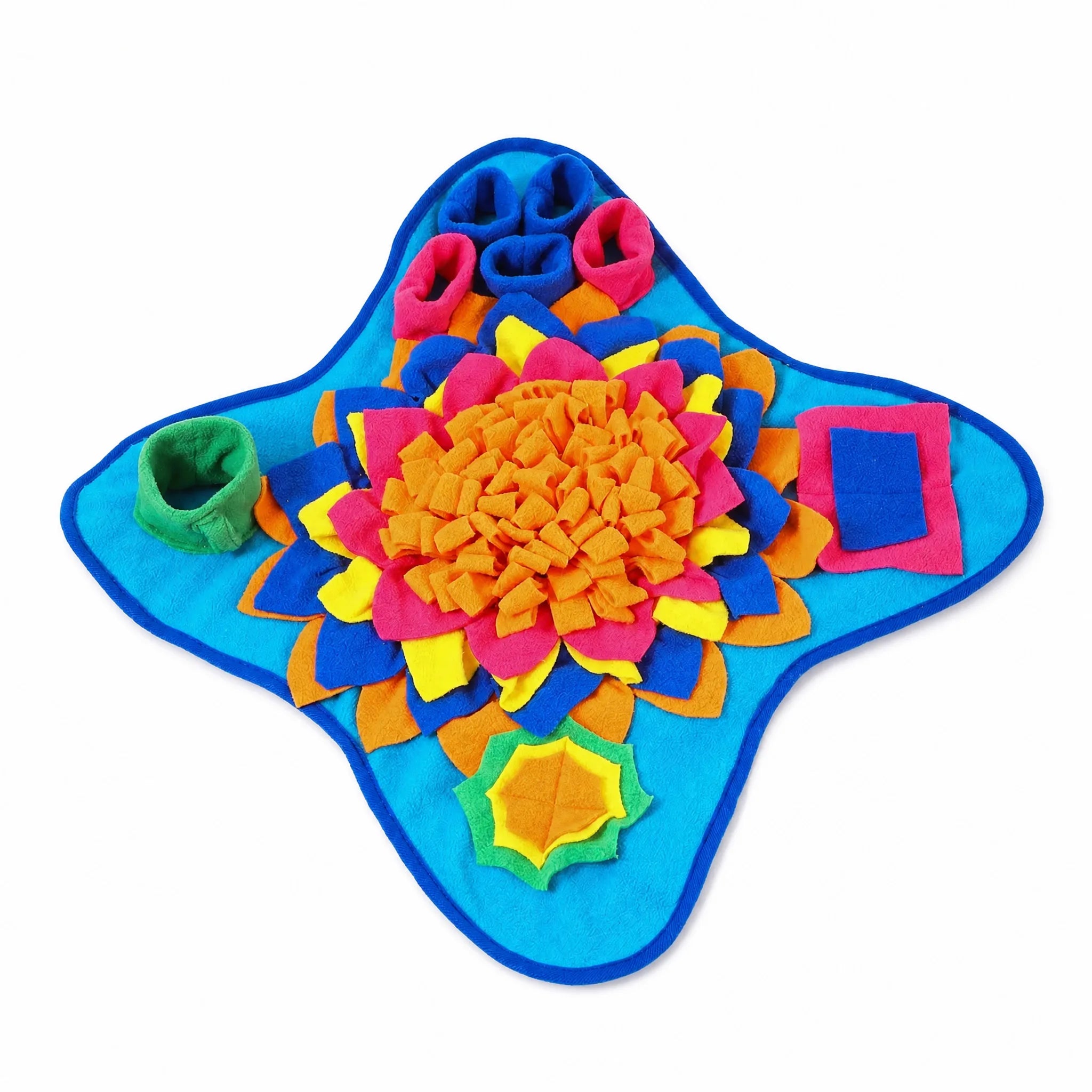 Tappetino olfattivo cane puzzle colore Blu
