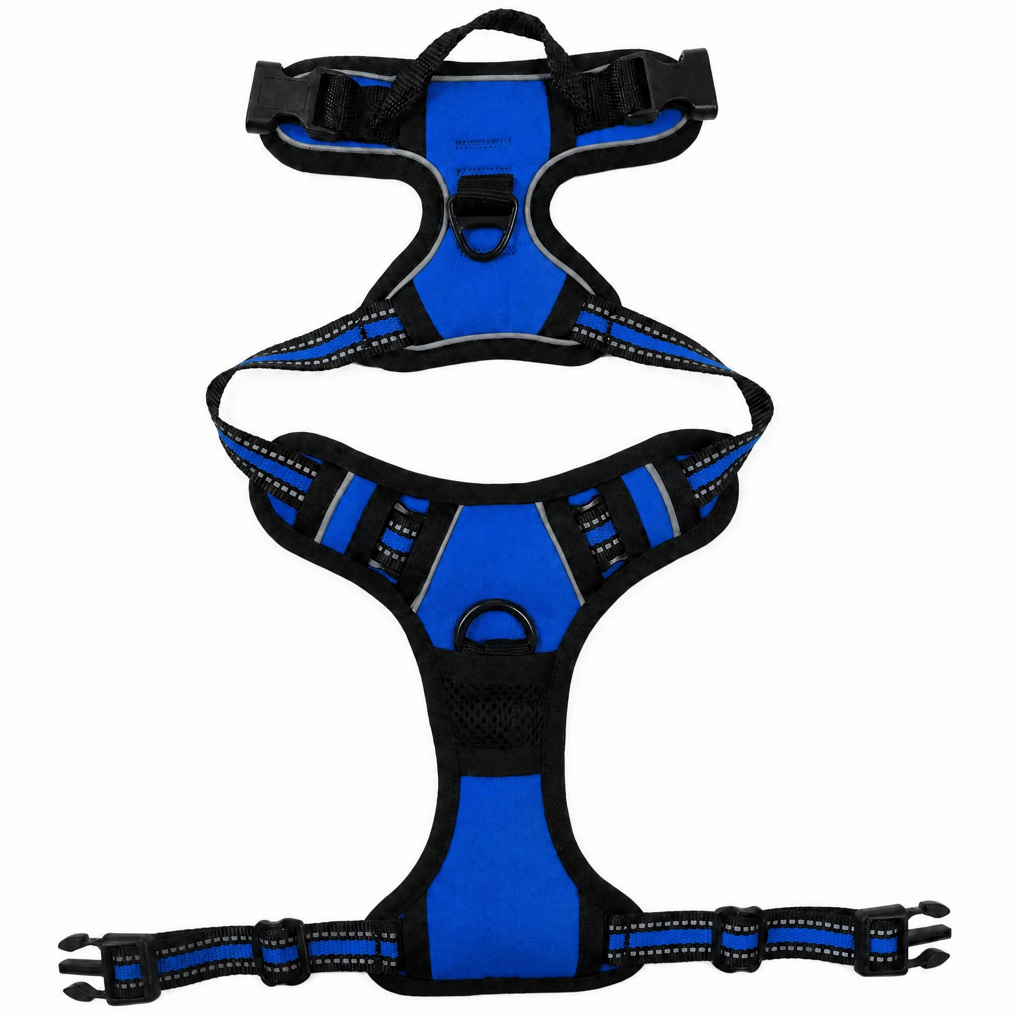 Pettorina gilet cane riflettente colore Blu