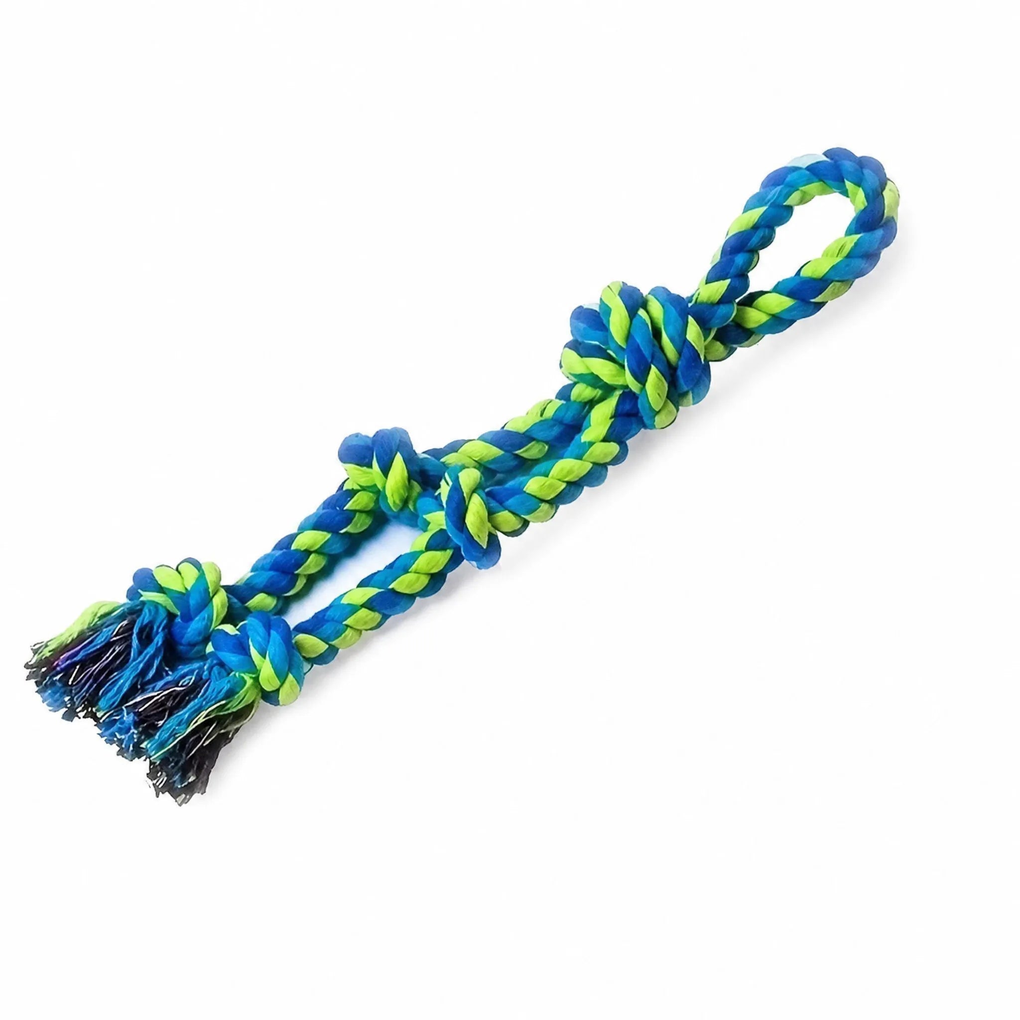 Gioco corda nodo cane Blu asola studio