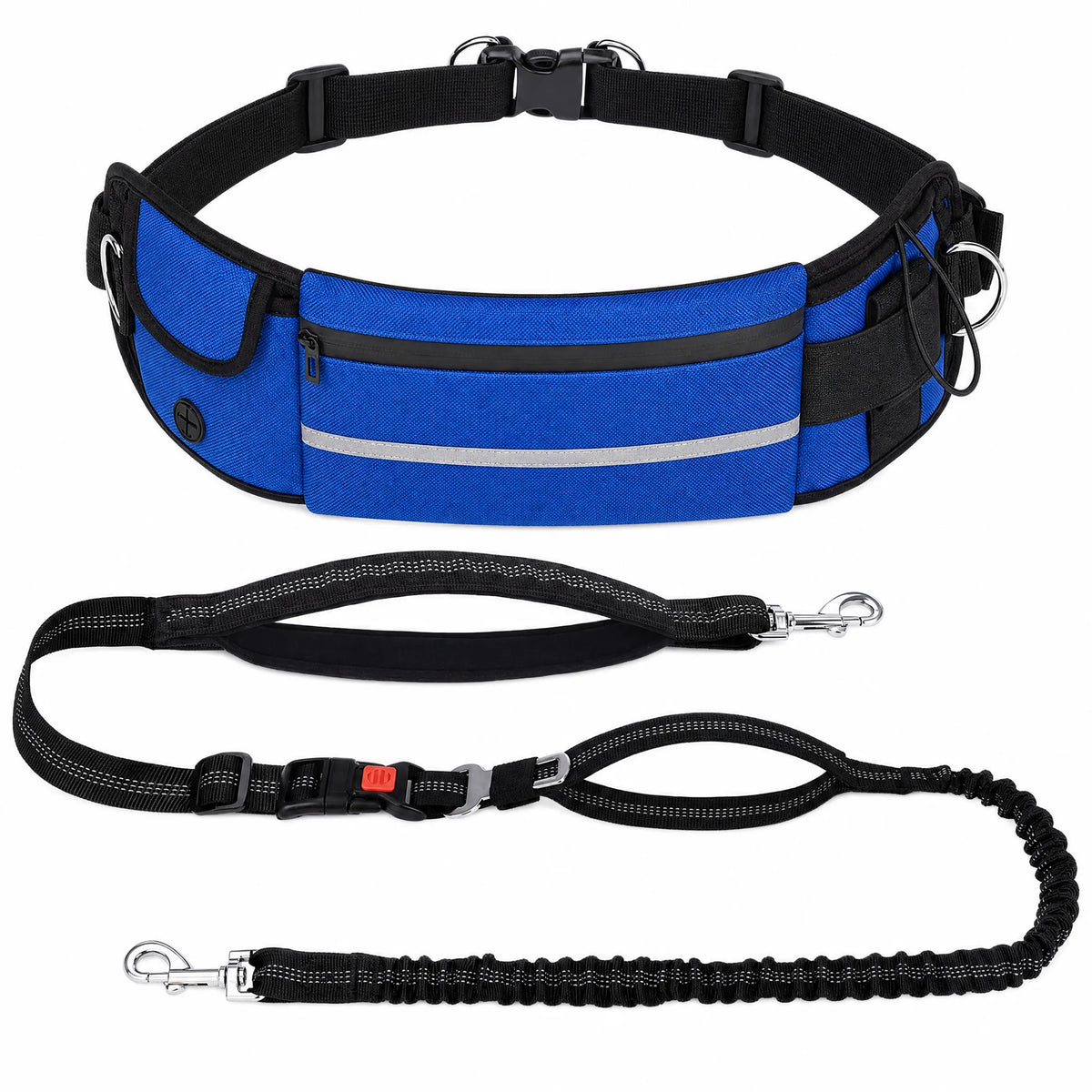 Guinzaglio mani libere colore blu