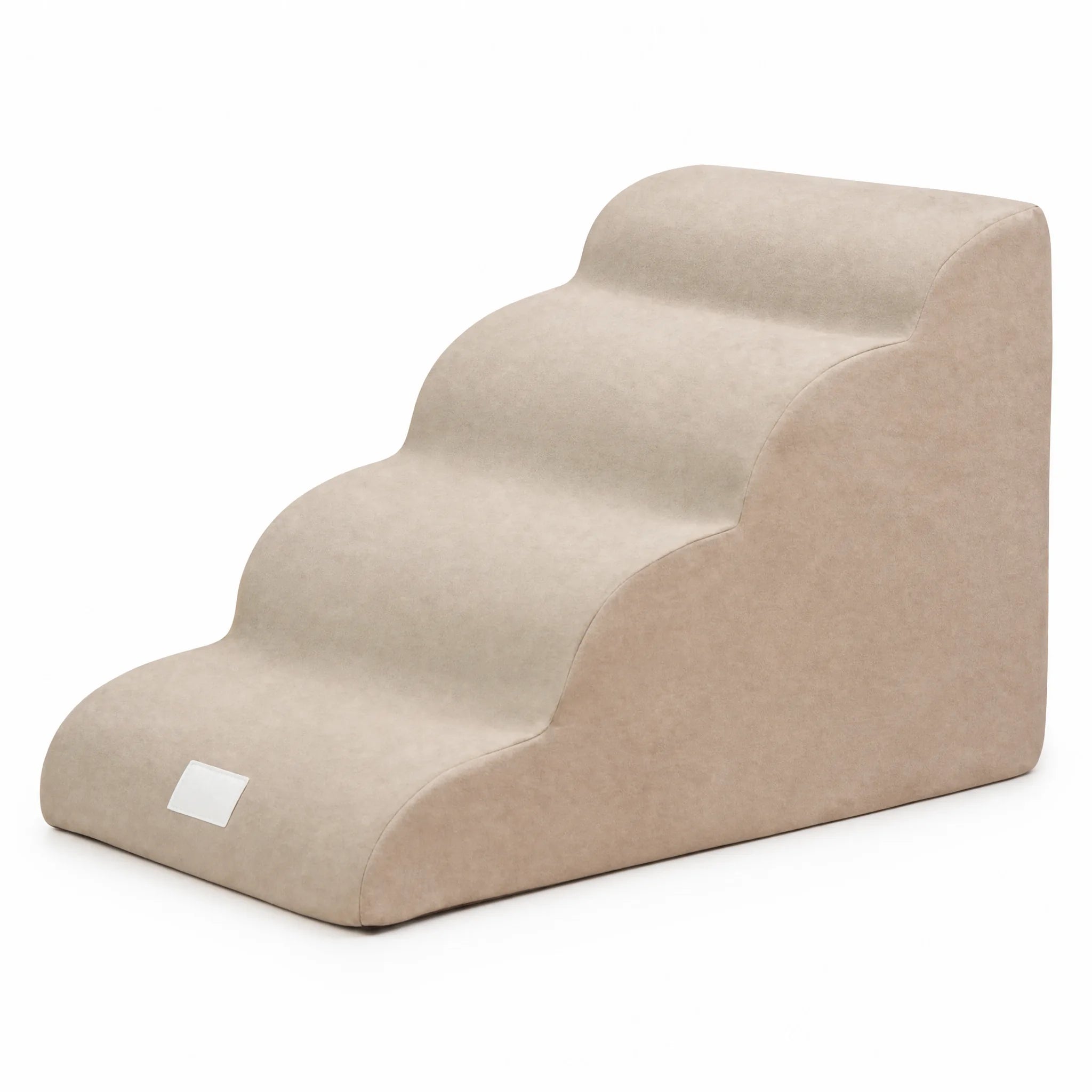 Rampa per cani divano memory foam Cachi 4 gradini (40×71×46 cm)
