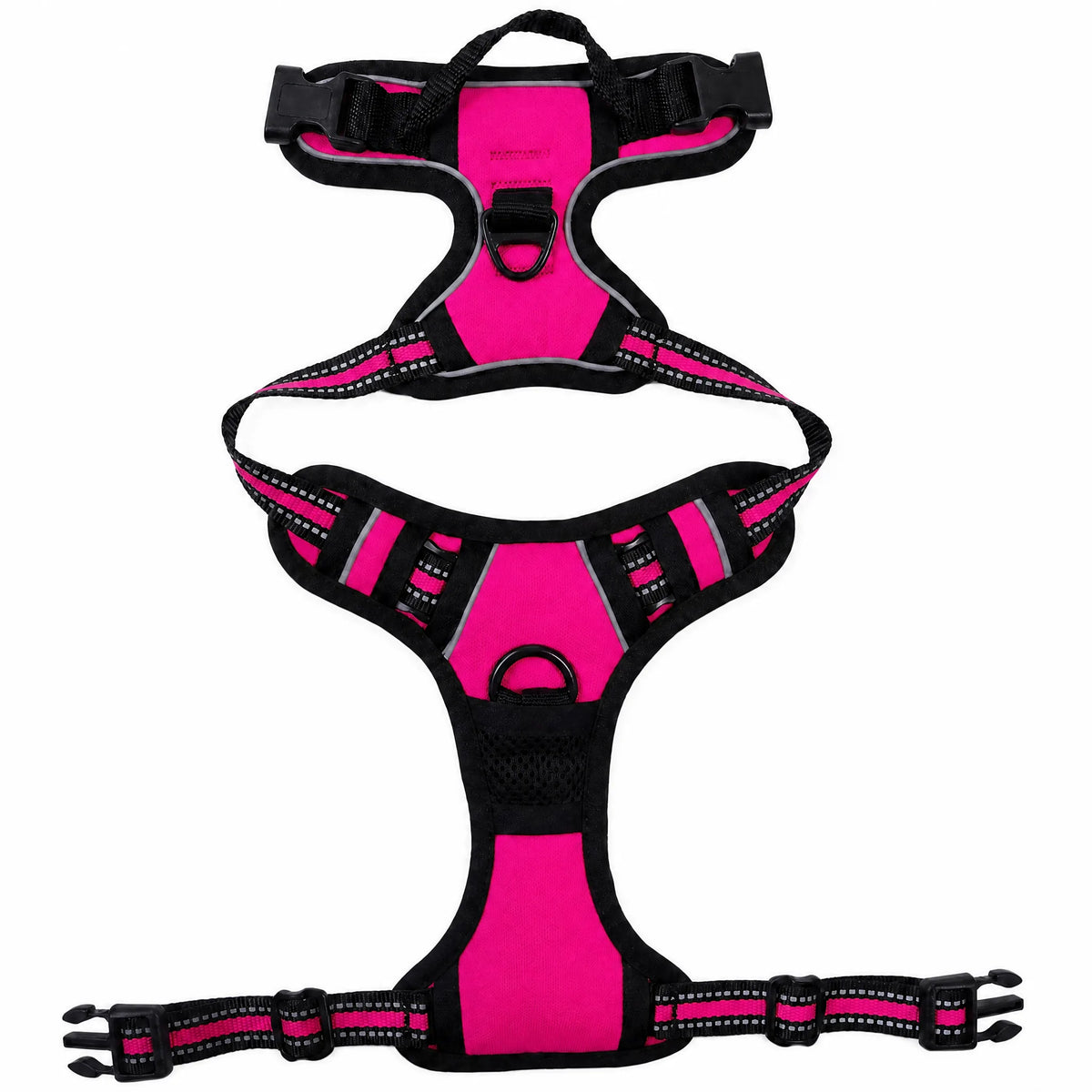 Pettorina gilet cane riflettente colore Fucsia