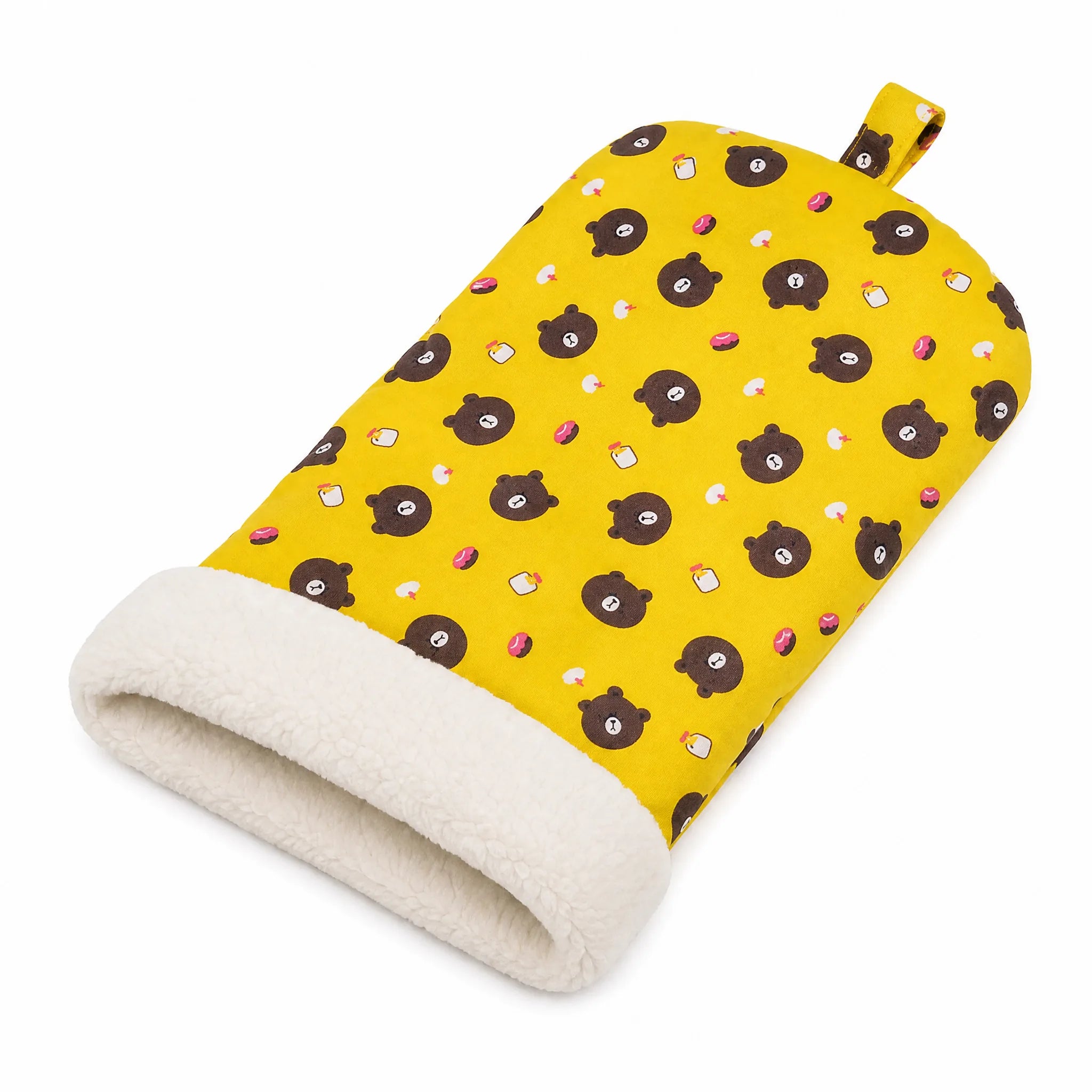 Sacco a pelo gatto giallo orsi - studio