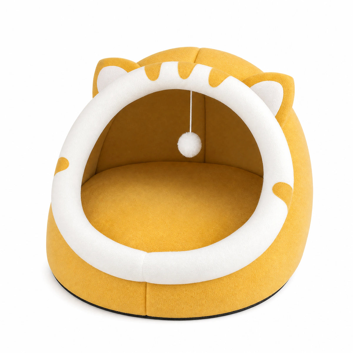 Cuccia gatto grotta giallo - studio prodotto
