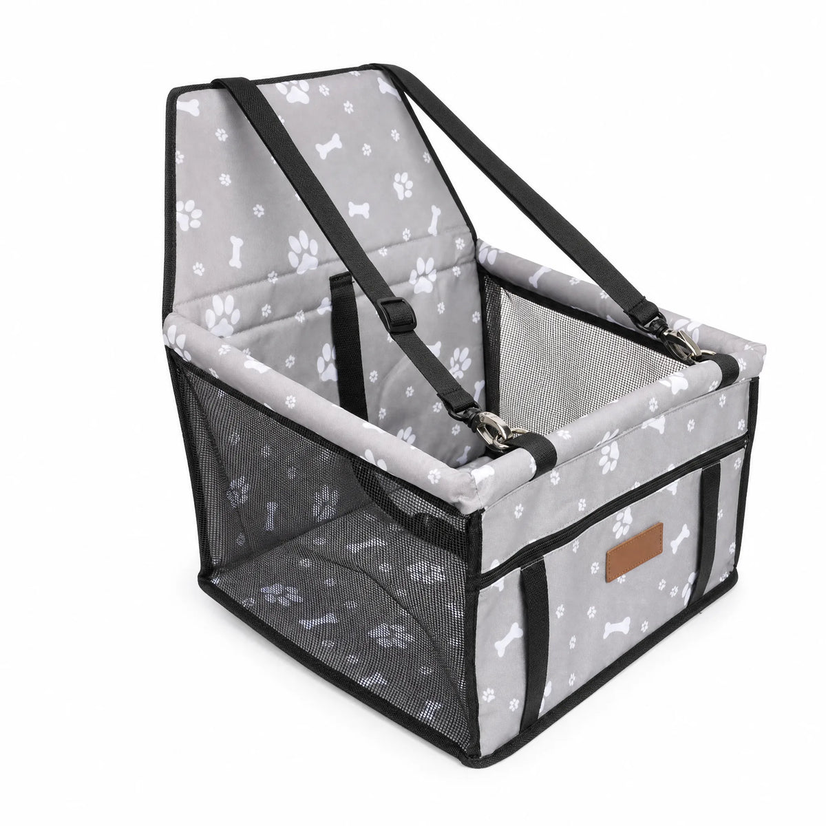 Seggiolino auto cane Grigio zampe studio