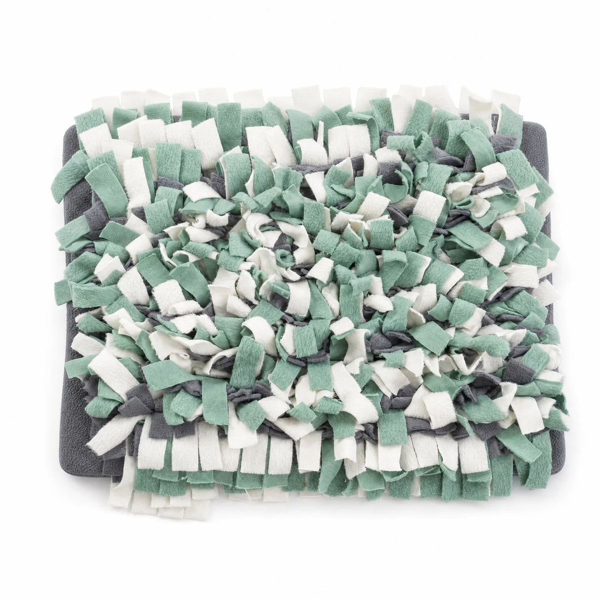 Tappeto olfattivo snuffle mat modello moderno verde salvia e bianco