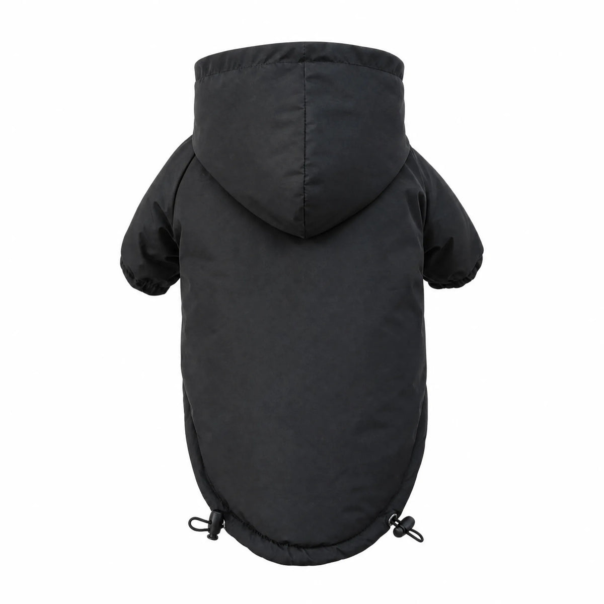 Cappotto impermeabile cane Nero con cappuccio