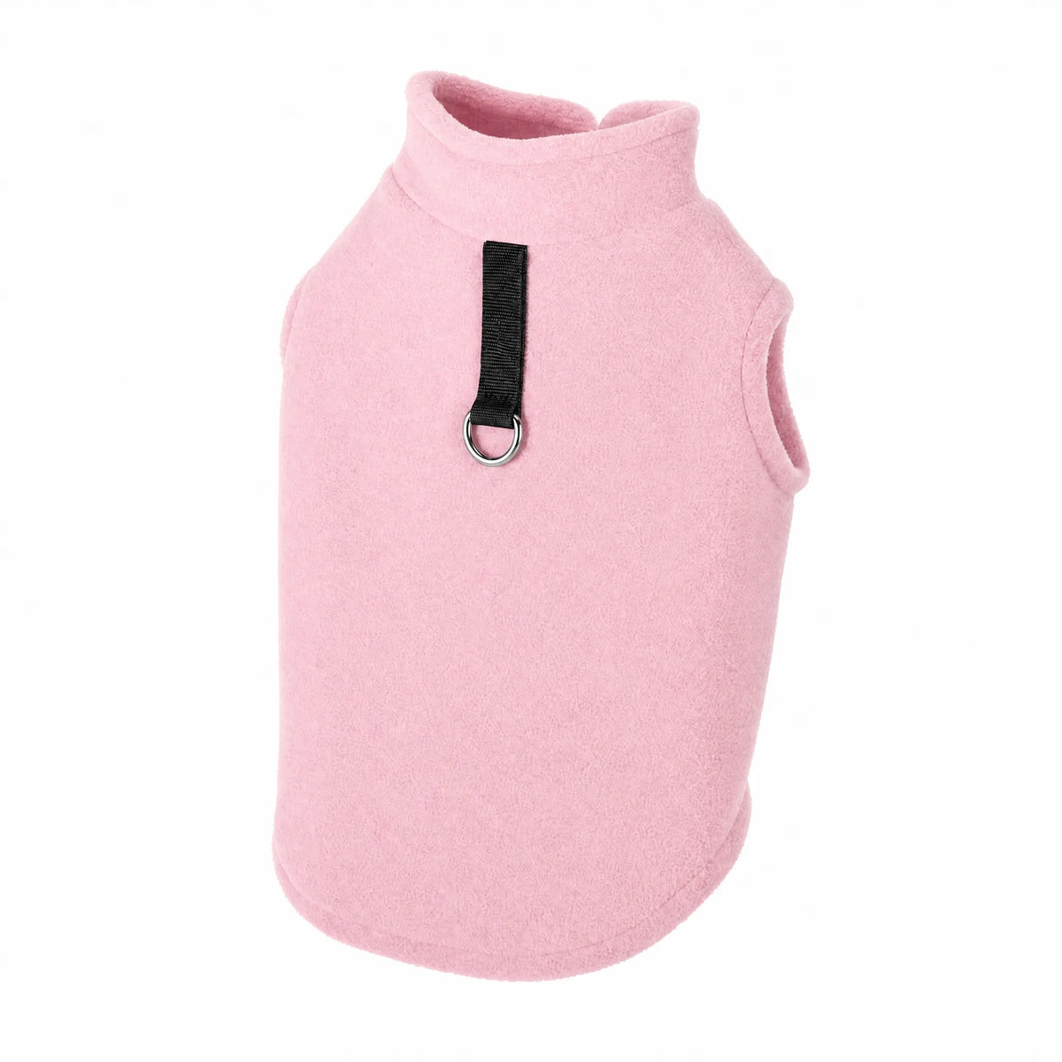 Gilet pile stretch cane - Rosa