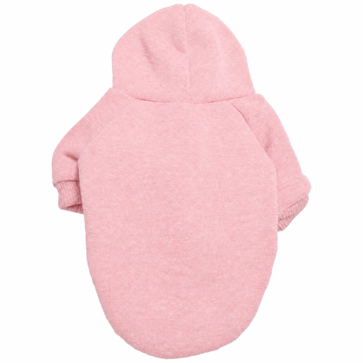 Felpa sport cane rosa su bianco