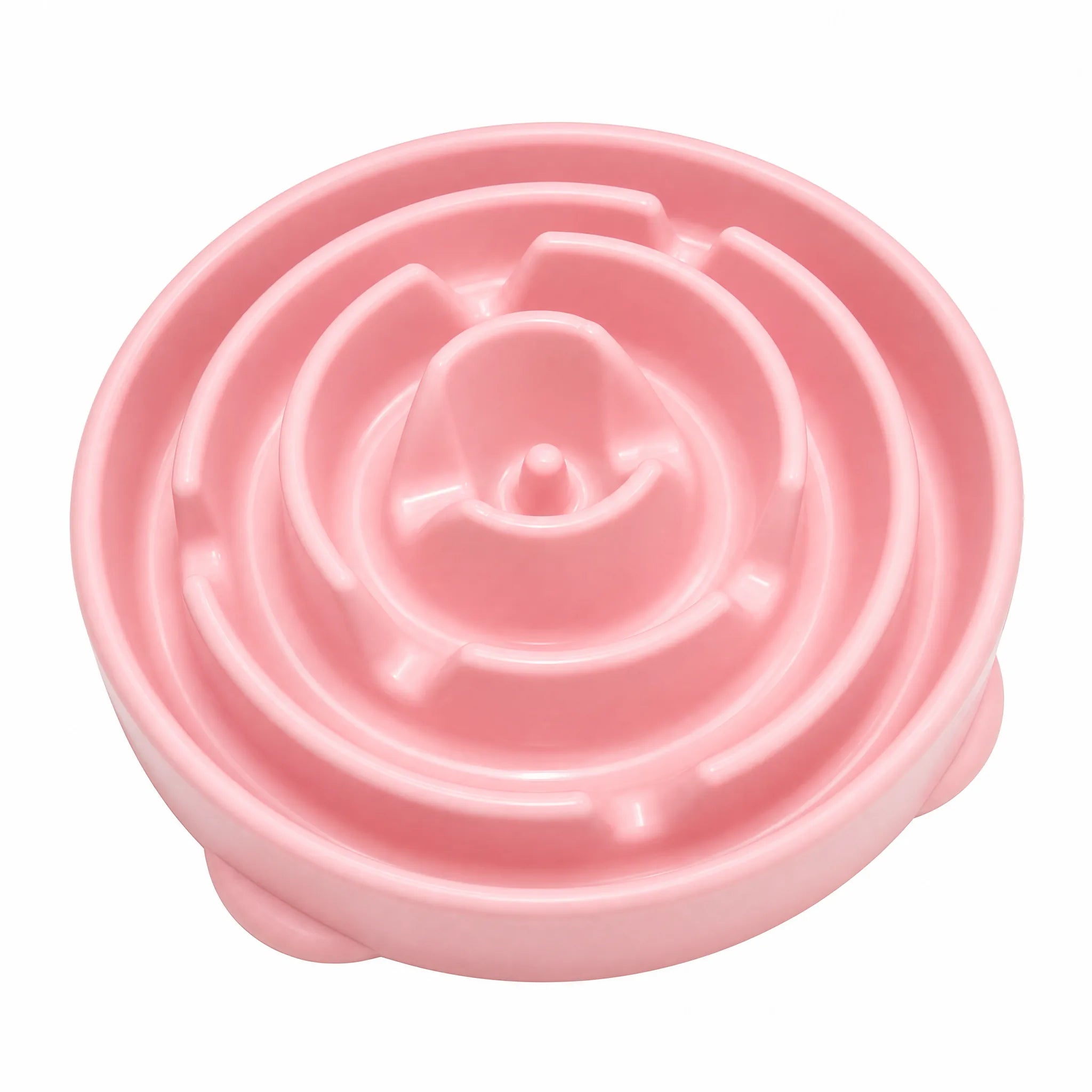 Ciotola anti-ingozzamento per cani rosa