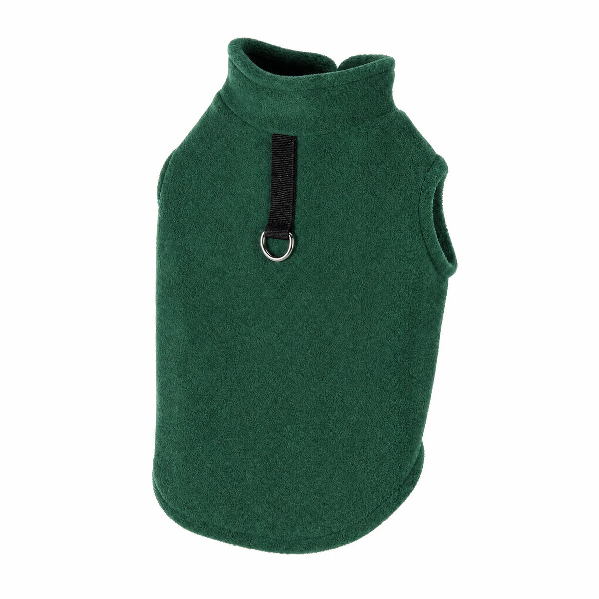 Gilet pile stretch cane - Verde