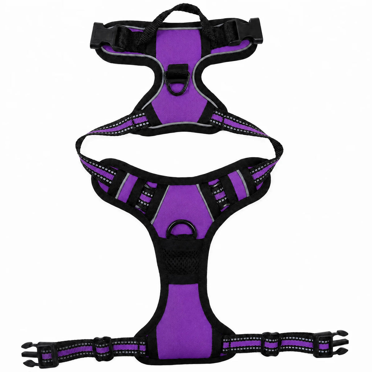 Pettorina gilet cane riflettente colore Viola