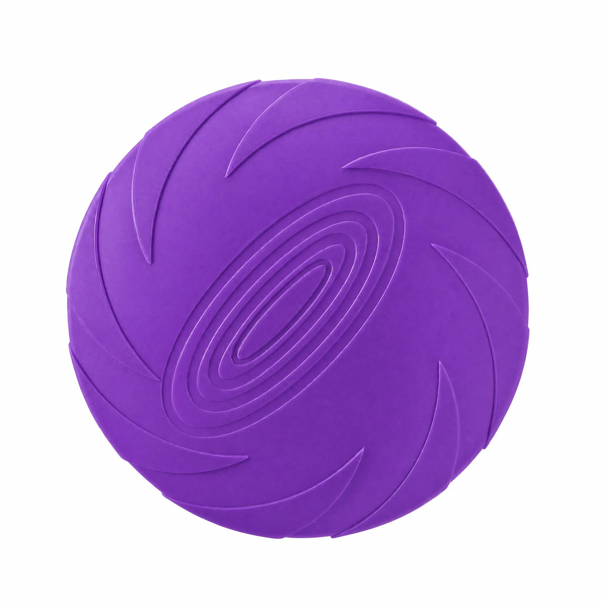 Frisbee per cani in silicone viola