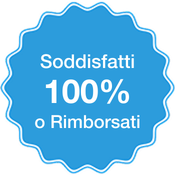 Garanzia soddisfatti o rimborsati 100%