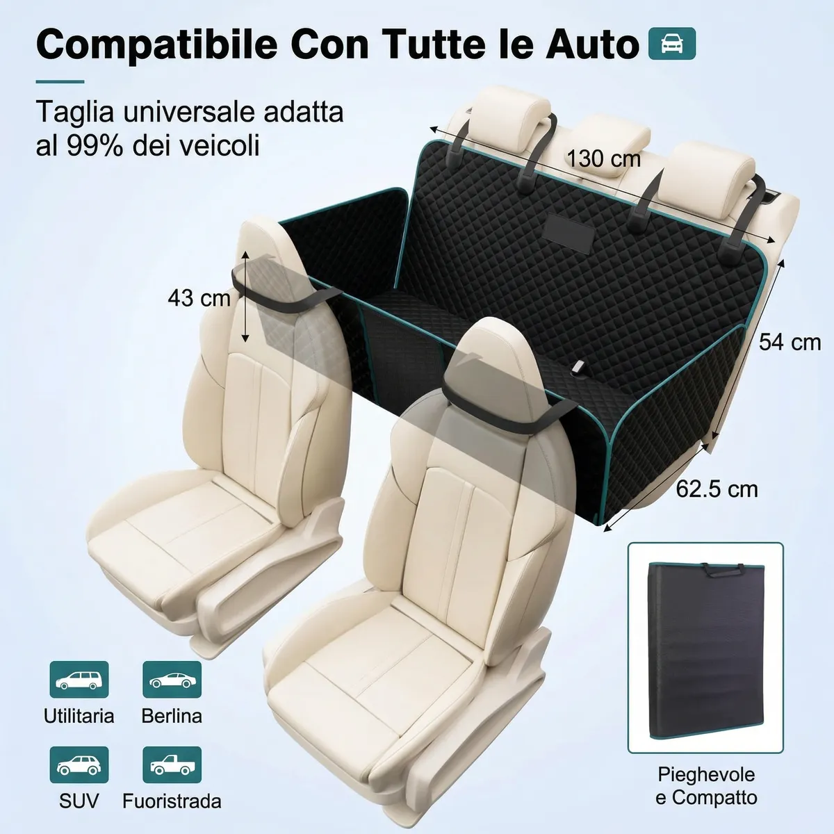 Dimensioni telo auto SUV